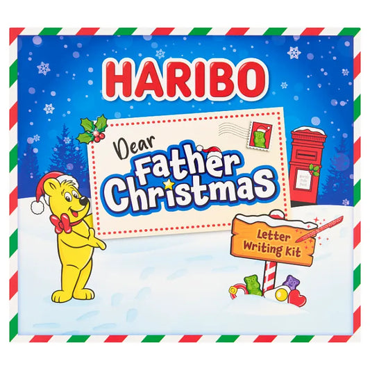 Haribo Dear Father Christmas Letter Writing Kit Box 48g