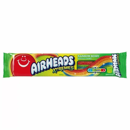 Airheads Xtreme Rainbow Berry Sour Belts