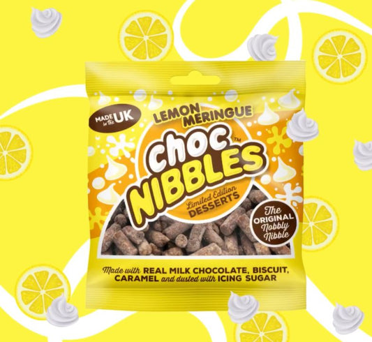 Limited Edition Choc Nibbles Lemon Meringue Dessert