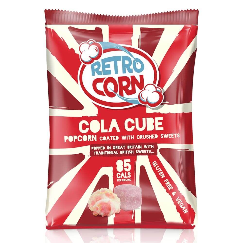 Retrocorn Cola Cube Popcorn - 35g