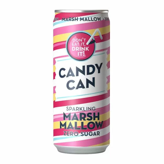 Candy Can Sparkling Marshmallow Zero Sugar Can 330ml