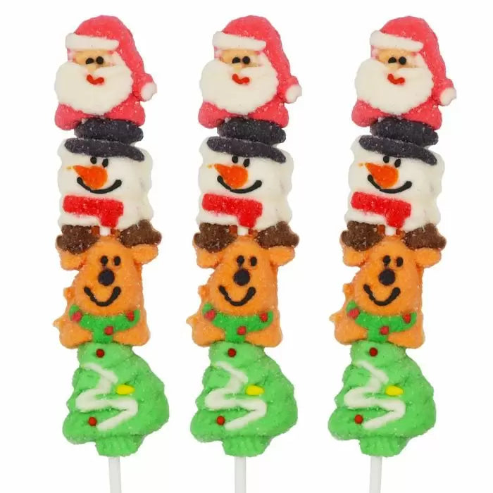 Candy Realms Christmas Mallow Skewers 45g