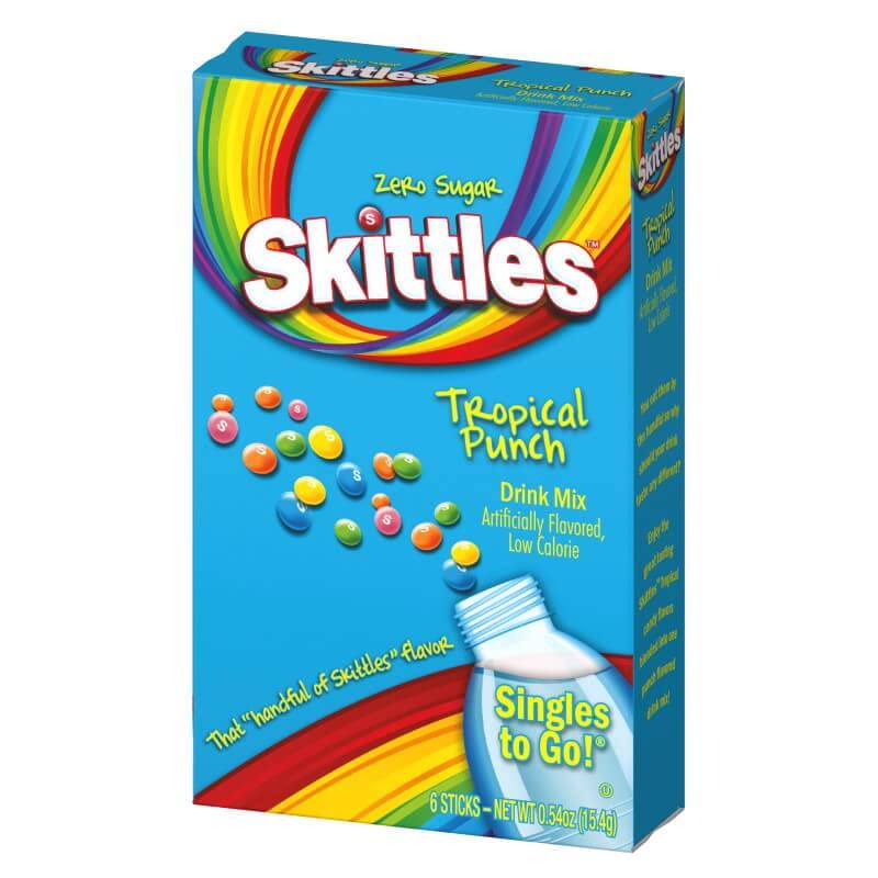 SKITTLES TROPICAL PUNCH DRINK MIX SACHETS