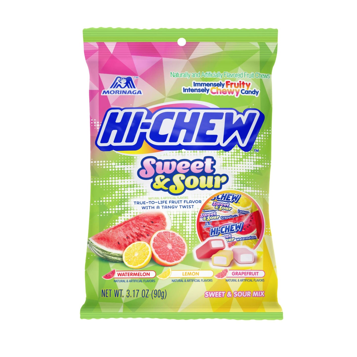 Hi-Chew Sweet & Sour Mix Bag (90g)