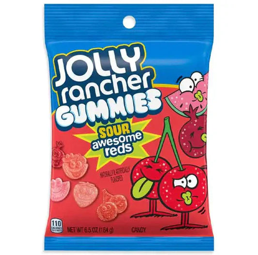 JOLLY RANCHER GUMMIES Sour Awesome Reds 184g