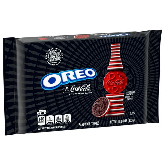 Oreo Limited Edition Coca-Cola Flavor Sandwich Cookies 303g