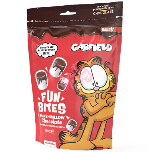 Garfield Fun Bites Chocolate Dipped Mallows
