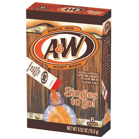 A&W Root Beer Singles To Go (15g)