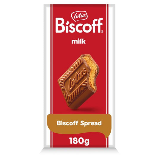 Lotus Biscoff Milk Chocolate with Biscoff Spread