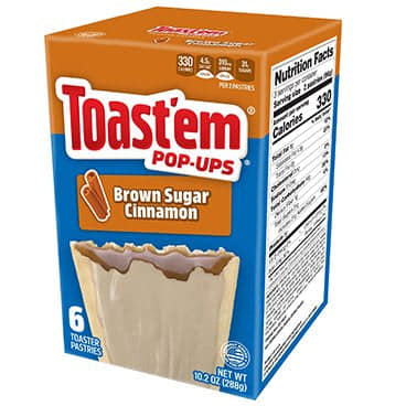 Toast'em POP-UPS Brown Sugar Cinnamon