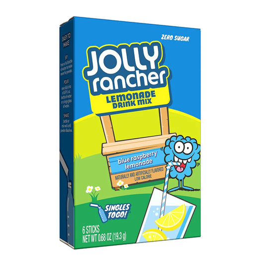 JOLLY RANCHER BLUE RASPBERRY LEMONADE DRINKS MIX SACHETS