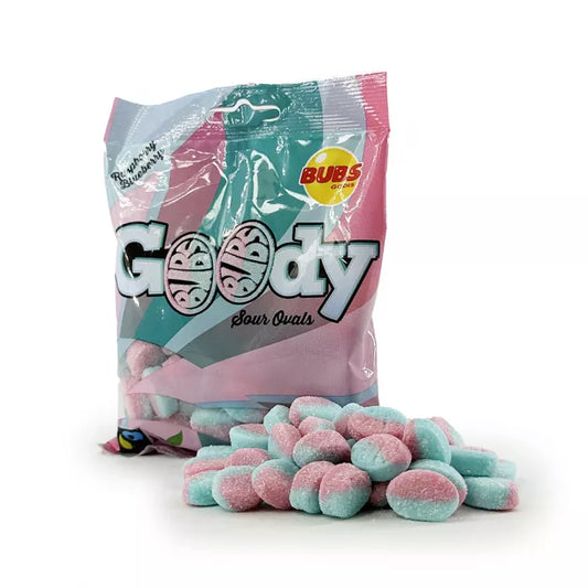 HOT PRODUCT - BUBS: RASPBERRY BLUEBERRY 90G PEG BAG