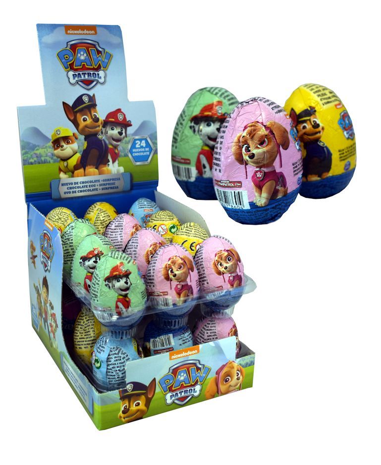 Paw Patrol Surprise Chocolate Egg