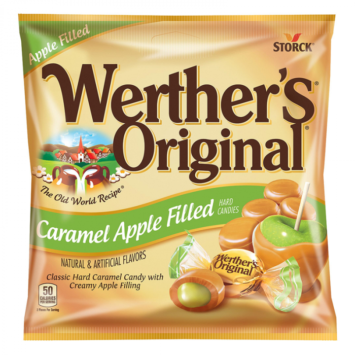 Werther's Original Caramel Apple Filled Hard Candies (75g)